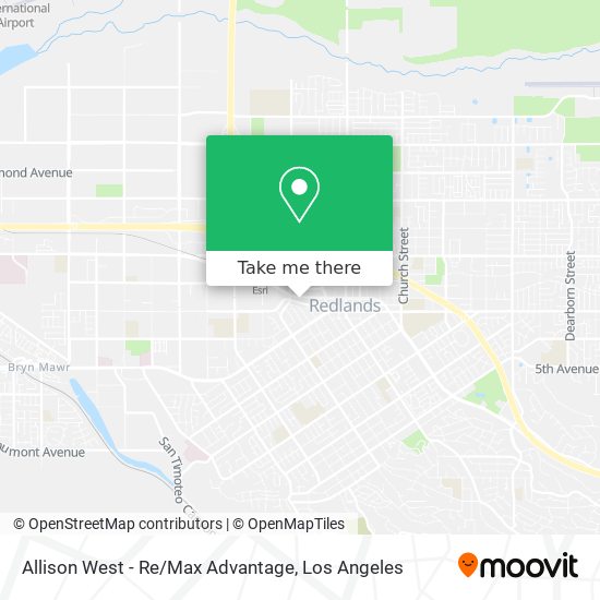 Mapa de Allison West - Re / Max Advantage