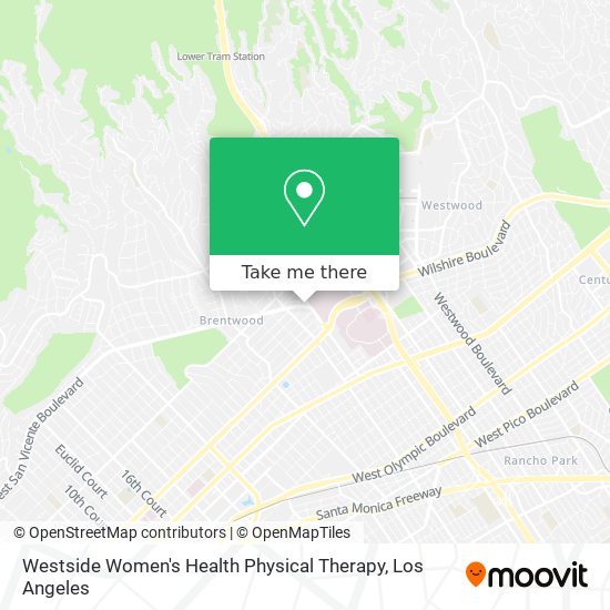 Westside Women's Health Physical Therapy map