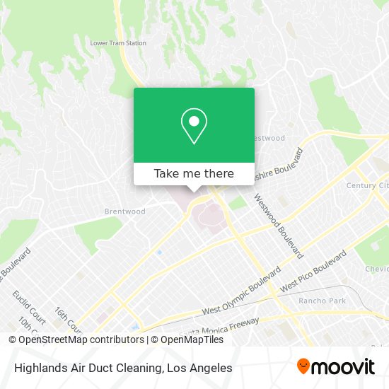 Highlands Air Duct Cleaning map