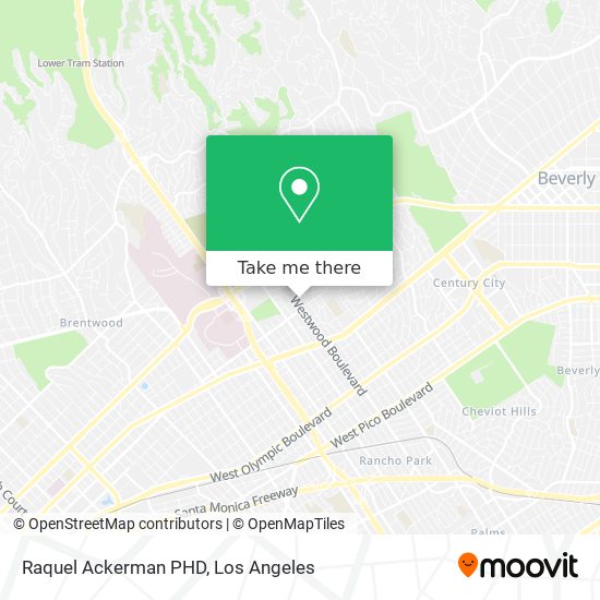 Raquel Ackerman PHD map