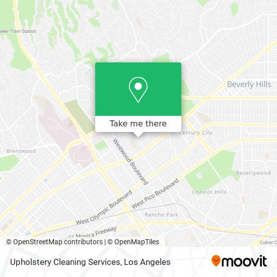 Upholstery Cleaning Services map