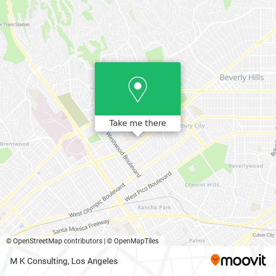 M K Consulting map