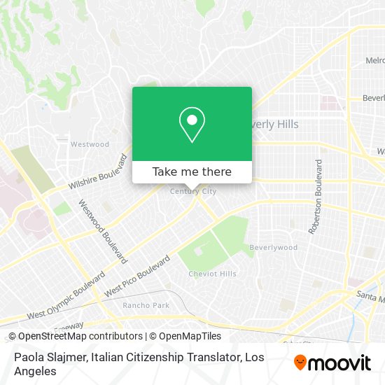 Paola Slajmer, Italian Citizenship Translator map