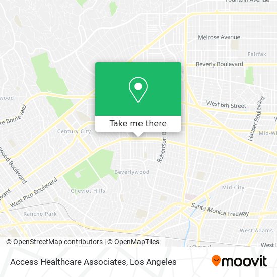 Mapa de Access Healthcare Associates