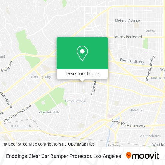 Mapa de Enddings Clear Car Bumper Protector