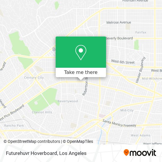 Futurehuvr Hoverboard map