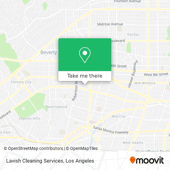 Lavish Cleaning Services map