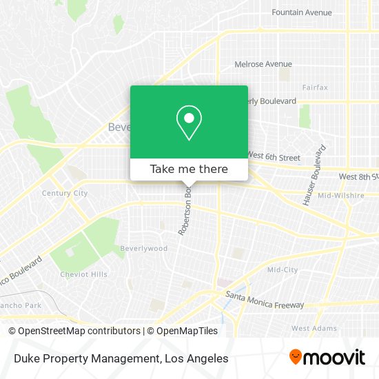 Mapa de Duke Property Management