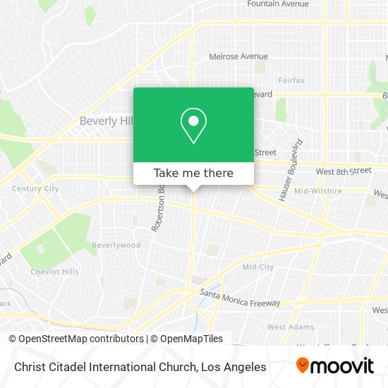 Christ Citadel International Church map