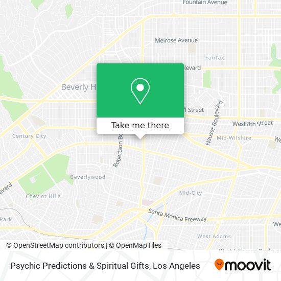 Mapa de Psychic Predictions & Spiritual Gifts