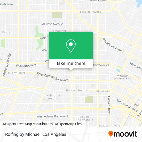 Mapa de Rolfing by Michael