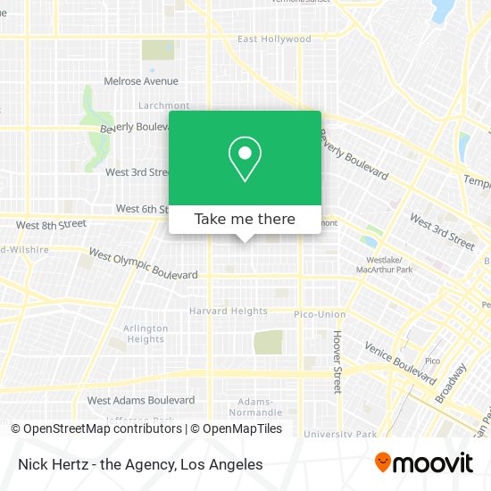 Mapa de Nick Hertz - the Agency