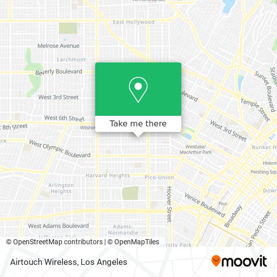 Airtouch Wireless map