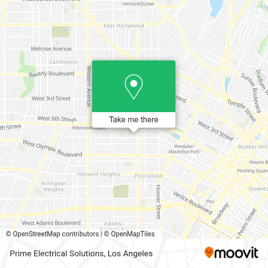 Prime Electrical Solutions map