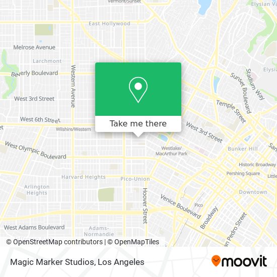 Mapa de Magic Marker Studios