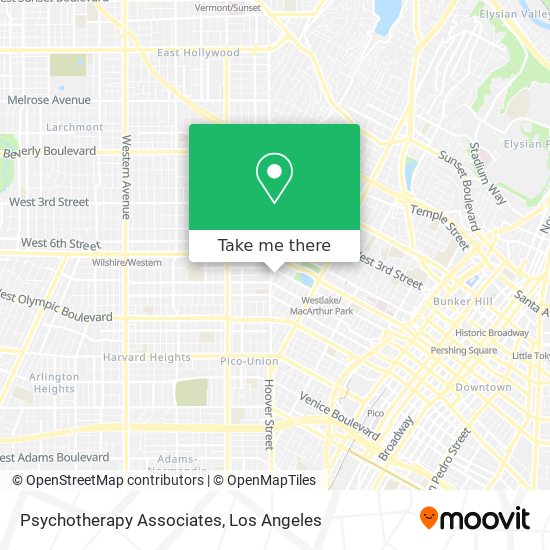 Mapa de Psychotherapy Associates