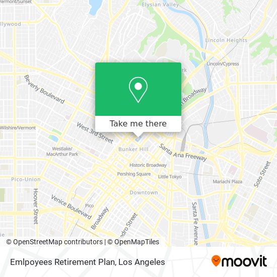 Emlpoyees Retirement Plan map