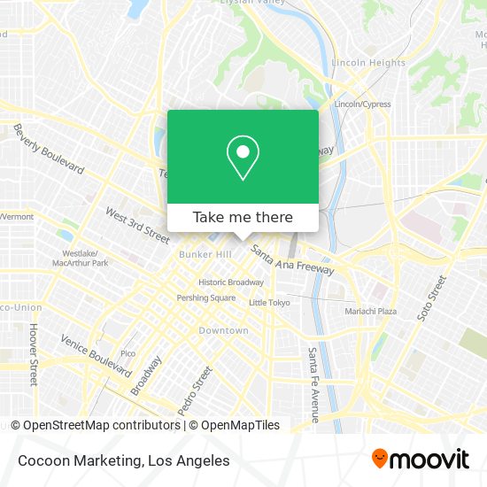 Mapa de Cocoon Marketing