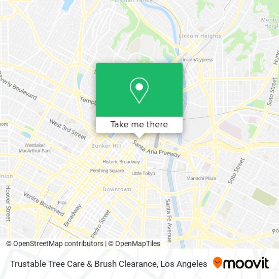 Trustable Tree Care & Brush Clearance map