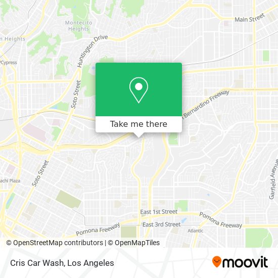 Cris Car Wash map