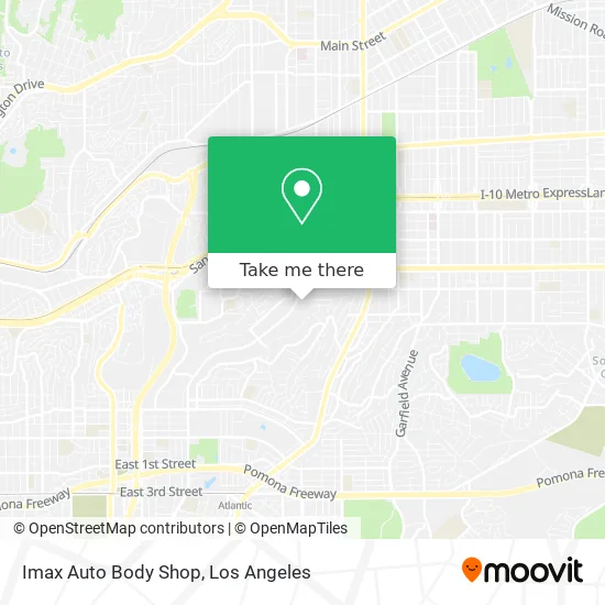 Imax Auto Body Shop map