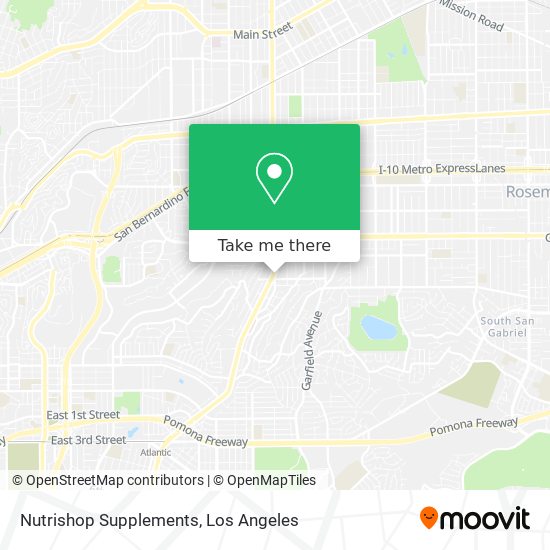 Nutrishop Supplements map