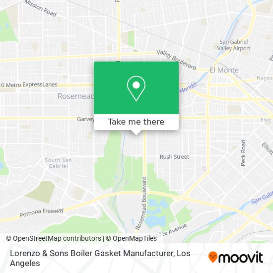 Mapa de Lorenzo & Sons Boiler Gasket Manufacturer