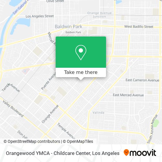 Orangewood YMCA - Childcare Center map