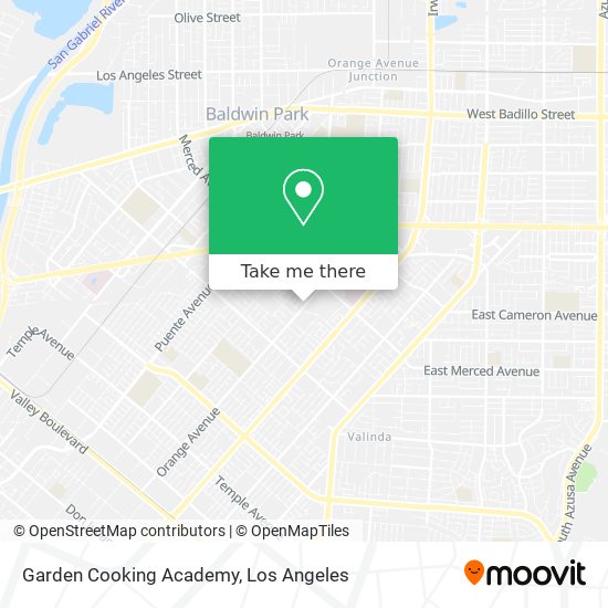 Garden Cooking Academy map