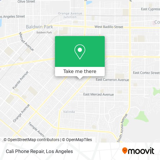 Mapa de Cali Phone Repair