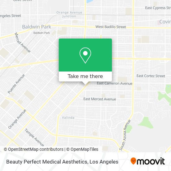 Mapa de Beauty Perfect Medical Aesthetics