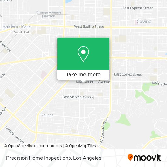 Precision Home Inspections map