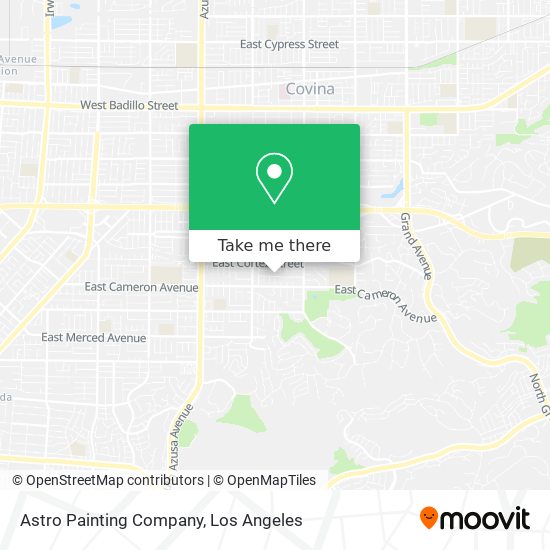 Astro Painting Company map
