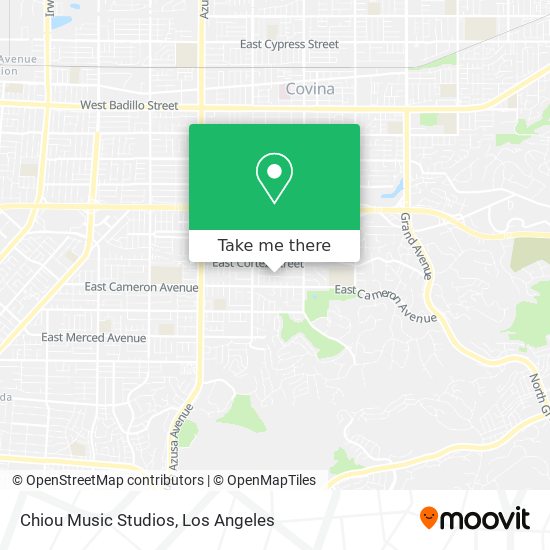 Chiou Music Studios map