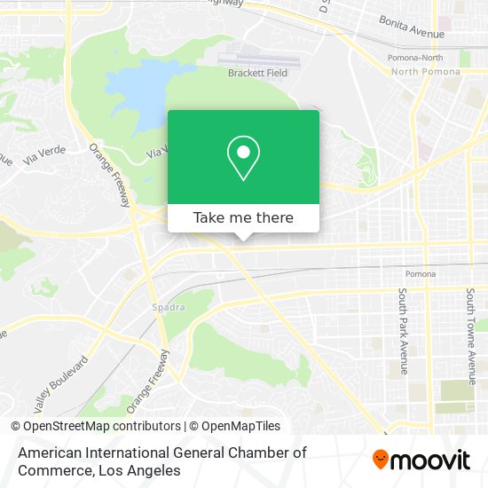 Mapa de American International General Chamber of Commerce