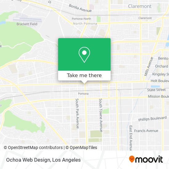 Ochoa Web Design map