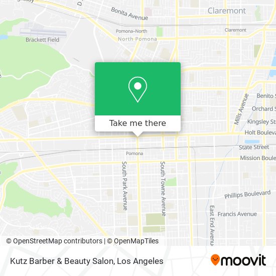 Kutz Barber & Beauty Salon map