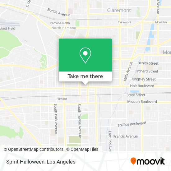 Spirit Halloween map