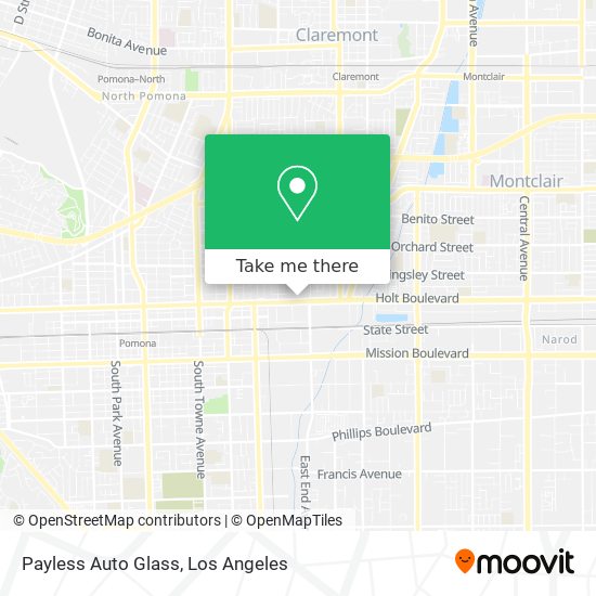 Payless Auto Glass map