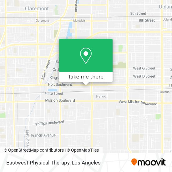 Eastwest Physical Therapy map