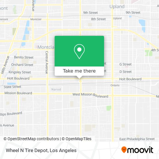 Wheel N Tire Depot map