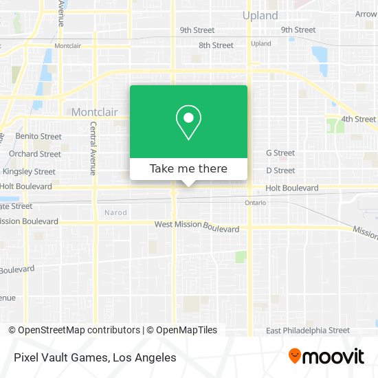 Pixel Vault Games map
