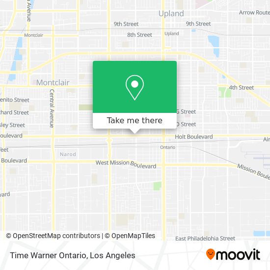 Time Warner Ontario map