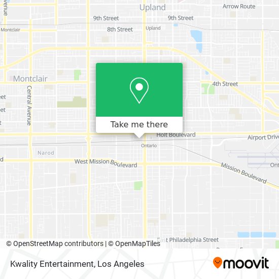Mapa de Kwality Entertainment