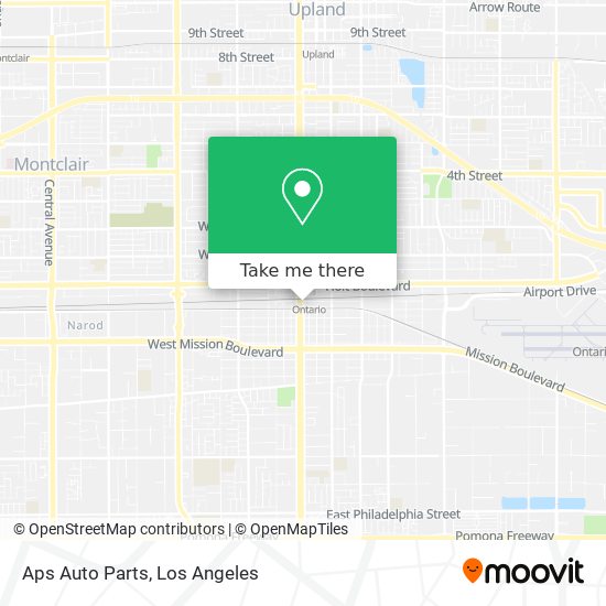 Aps Auto Parts map