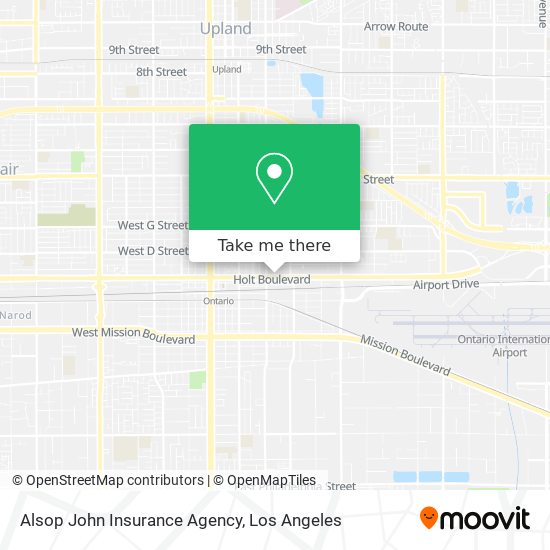 Mapa de Alsop John Insurance Agency