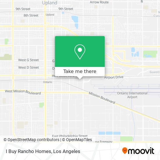 I Buy Rancho Homes map