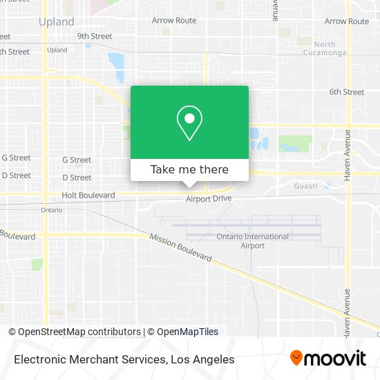 Electronic Merchant Services map