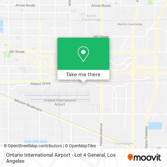 Ontario International Airport - Lot 4 General map