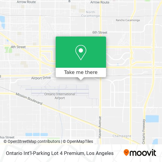 Mapa de Ontario Int'l-Parking Lot 4 Premium